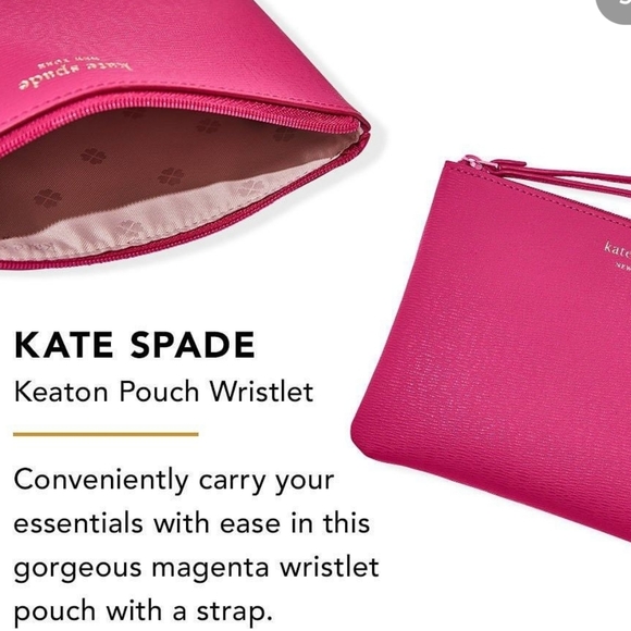 2/$110!! 💛 Host Pick 💛 Kate Spade Keaton Pouch Wristlet - Picture 3 of 10